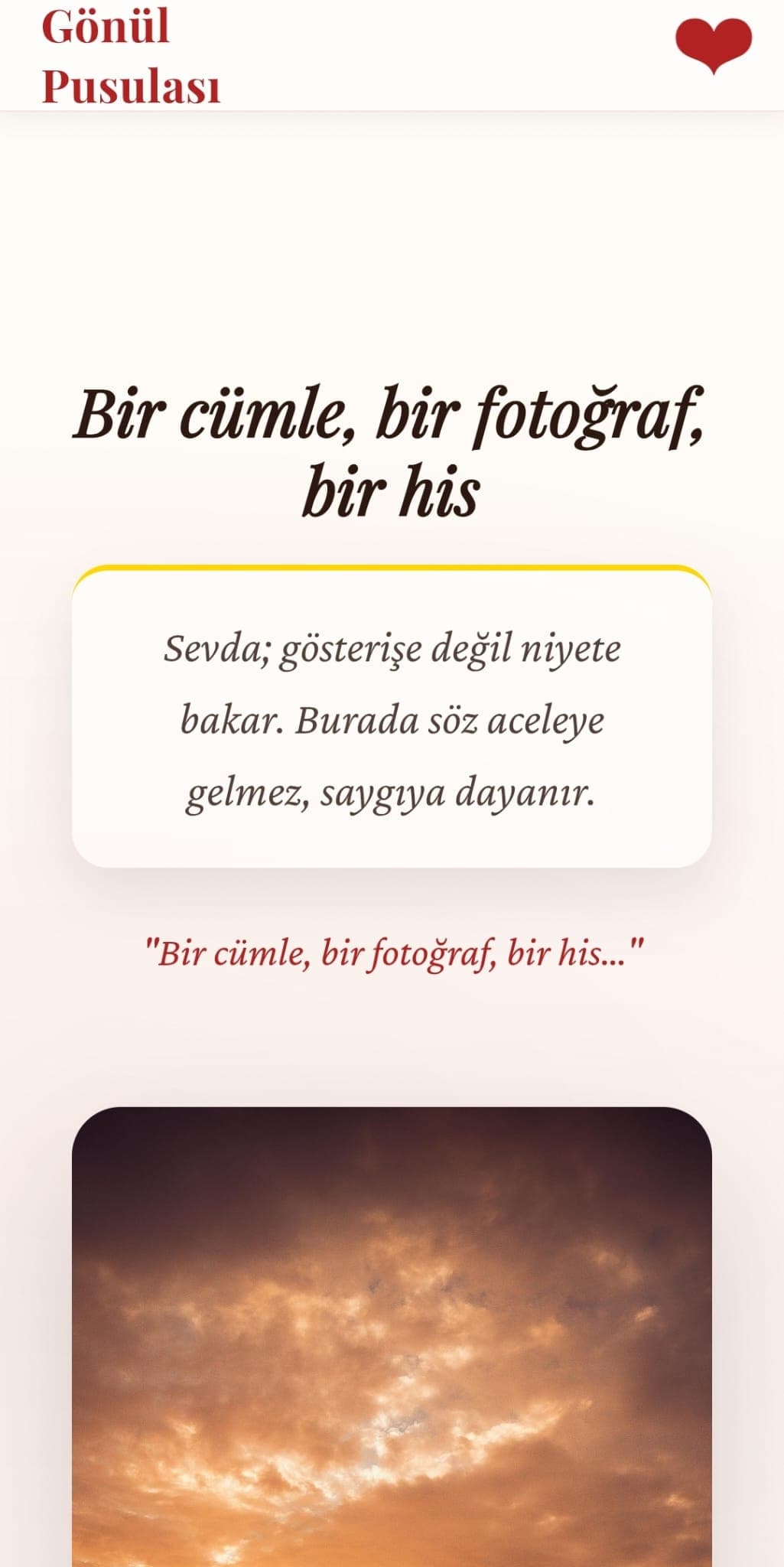 Gönül Pusulası