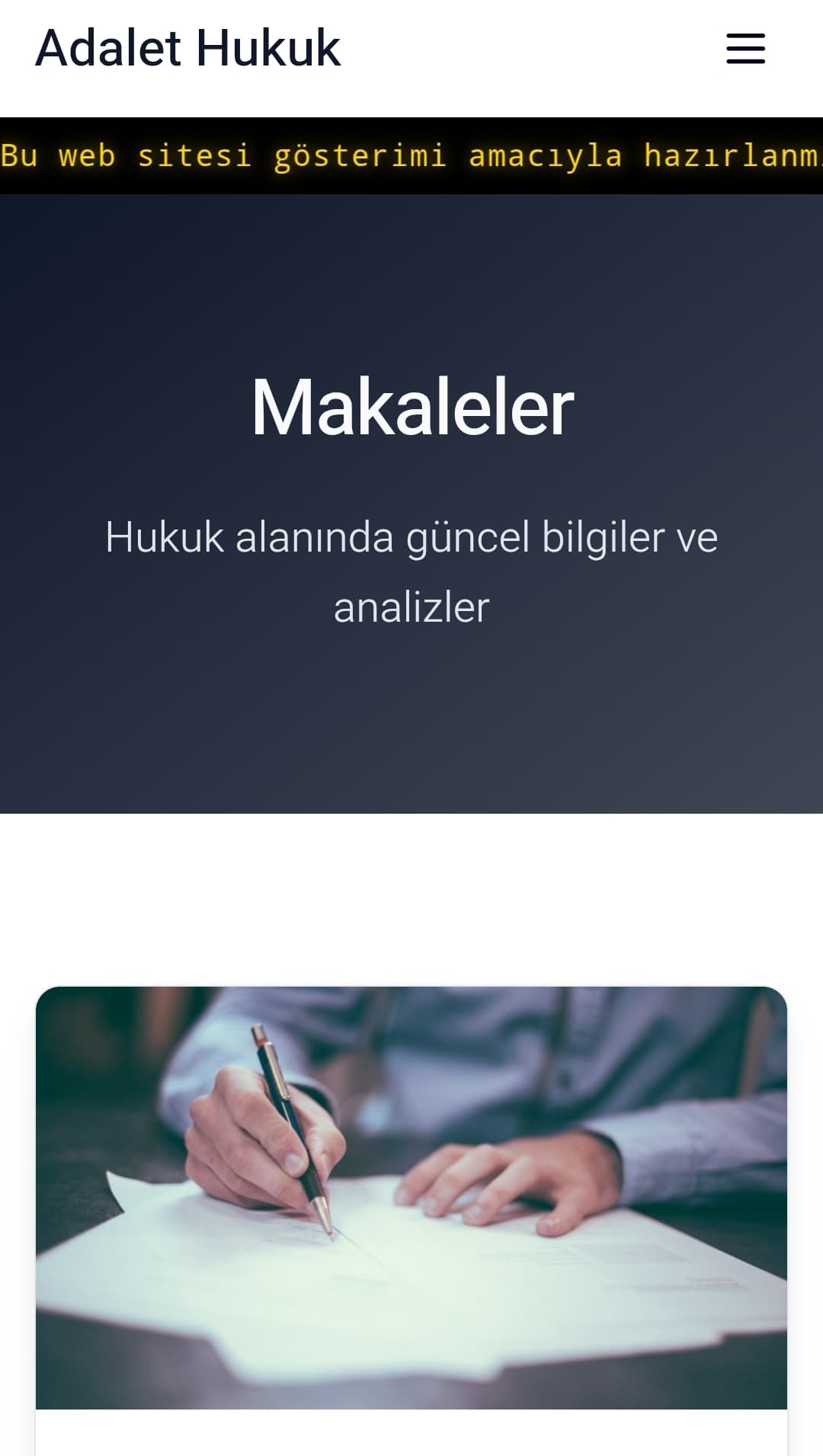 Hukuk Bürosu