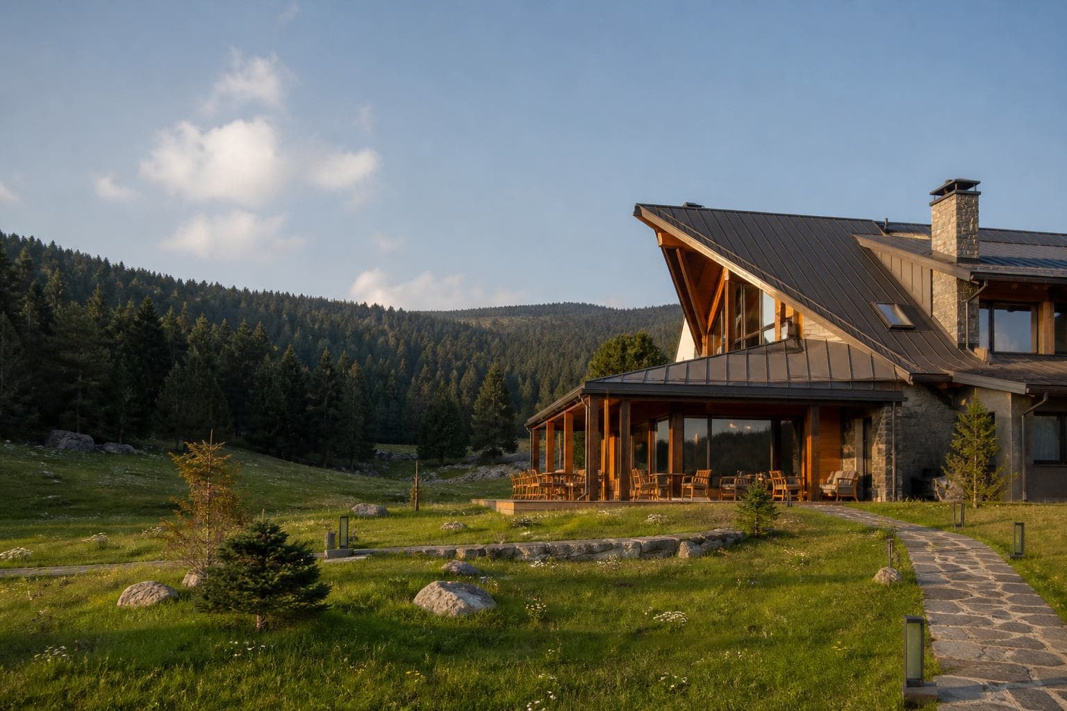 Mavi Kadraj Otel web sitesi görünümü