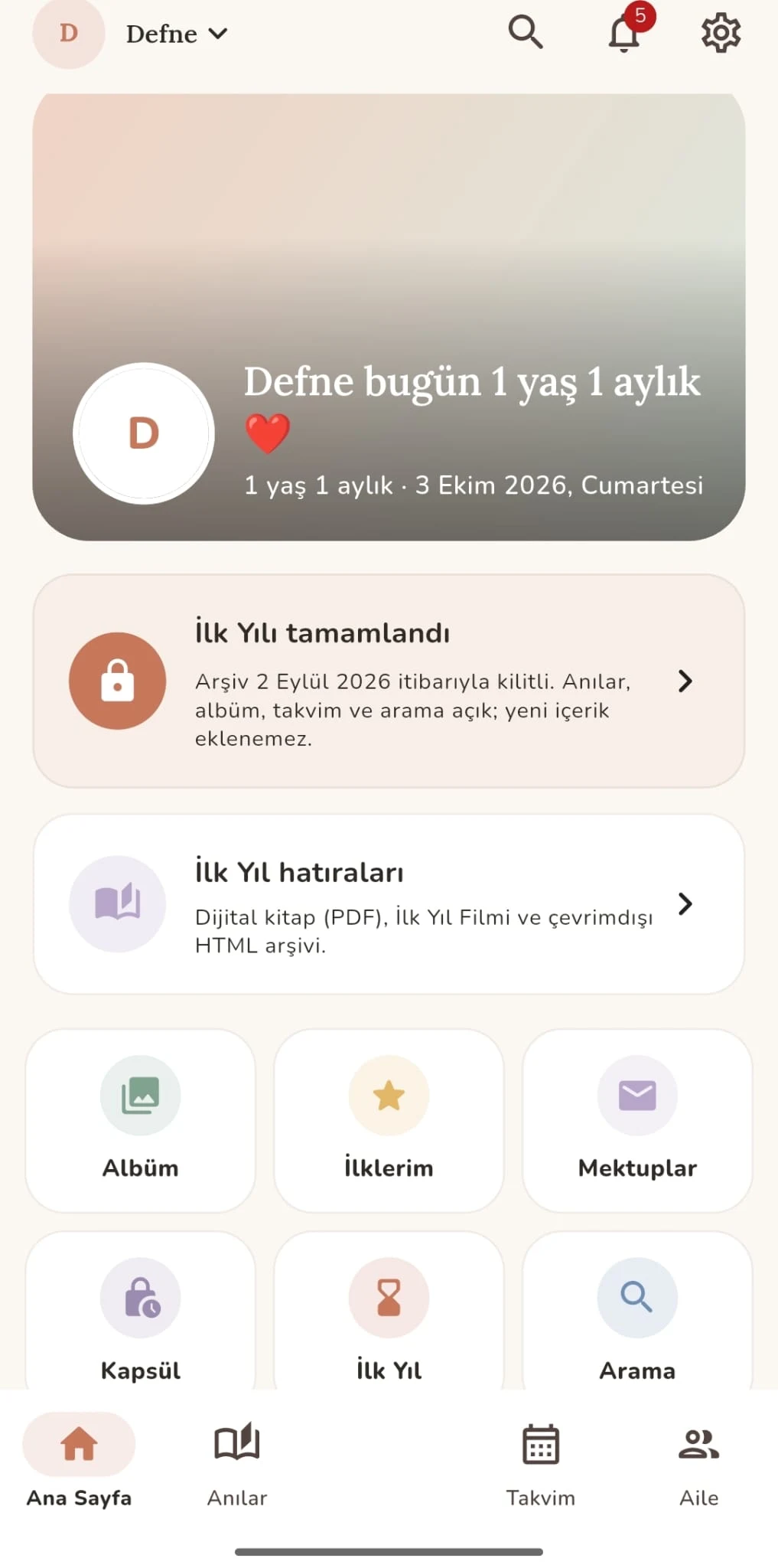 My Baby’s First Year — Screenshot 1